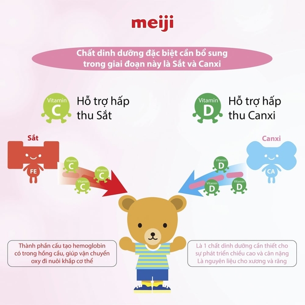 Sữa Meiji nội địa Nhật Bản số 9, 800g (1 - 3 tuổi)