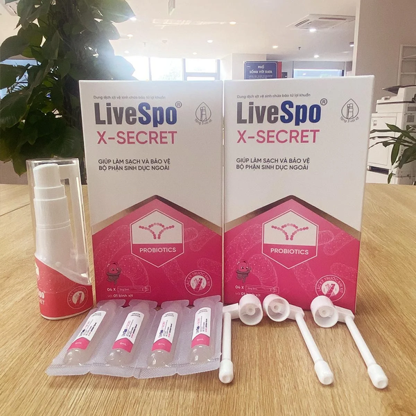 Dung dịch vệ sinh phụ nữ dạng xịt LiveSpo X-Secret cao cấp