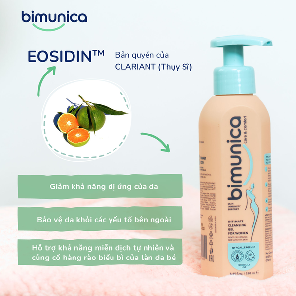 Dung dịch vệ sinh phụ nữ Bimunica (Nhập khẩu Nga)
