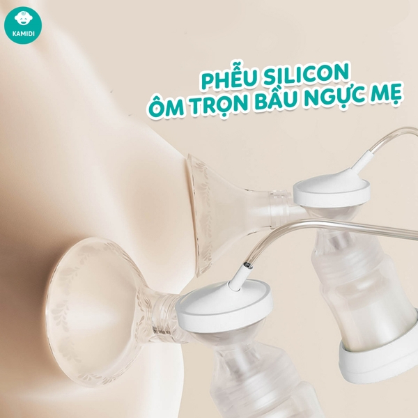 Máy hút sữa điện đôi Kamidi Max