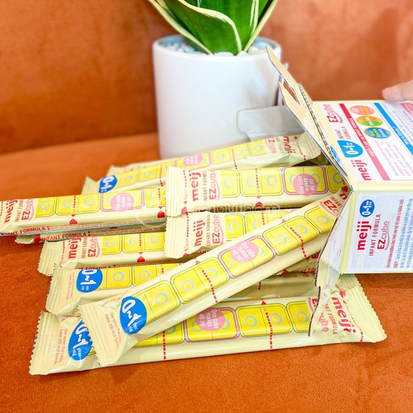 Sữa Meiji thanh nhập khẩu Infant Formula EZcube (0-1 tuổi)