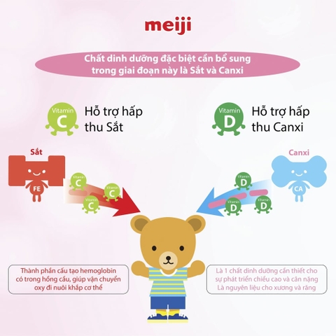 Sữa Meiji nội địa Nhật Bản số 9, 800g (1 - 3 tuổi)