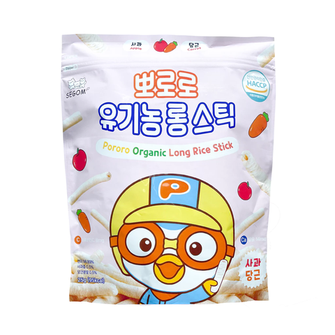 Bánh hữu cơ gạo lứt Pororo 25g