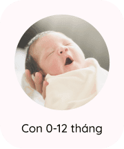 Con 0-12 tháng